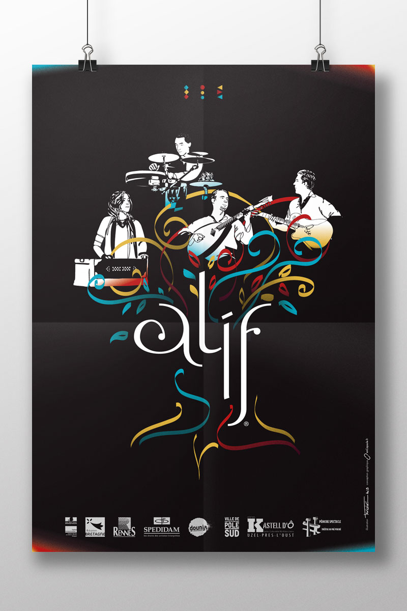 Affiche Alif Affiche Alif