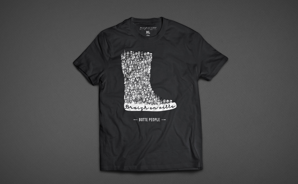 Tee shirt Breizh en Ville Tee shirt Breizh en Ville