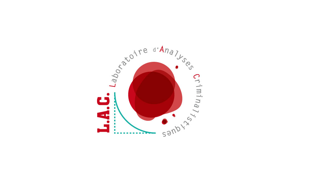 Logo L.A.C., Laboratoire d'analyses criminalistiques Logo L.A.C.
