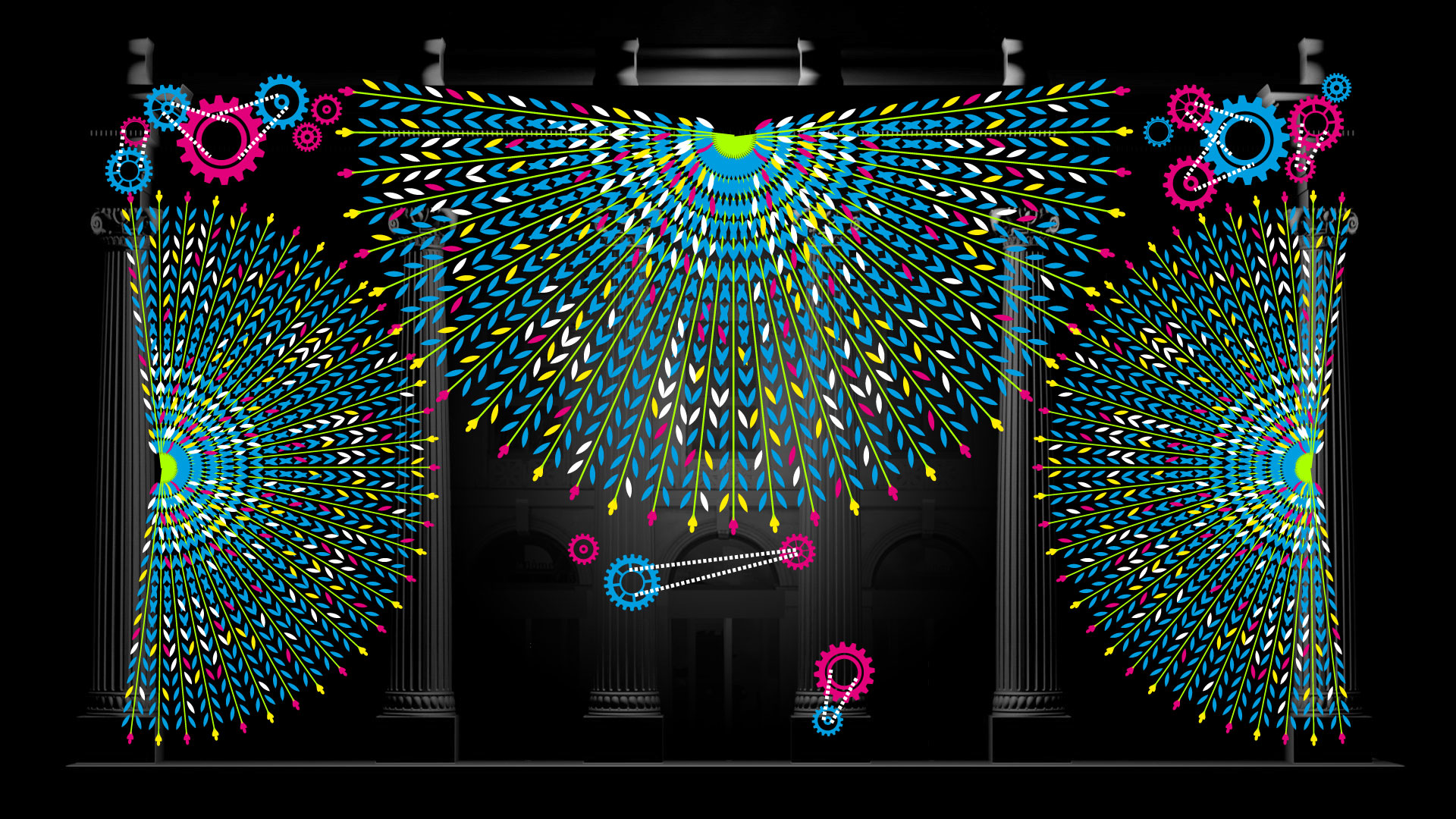 Mapping théâtre Saumur